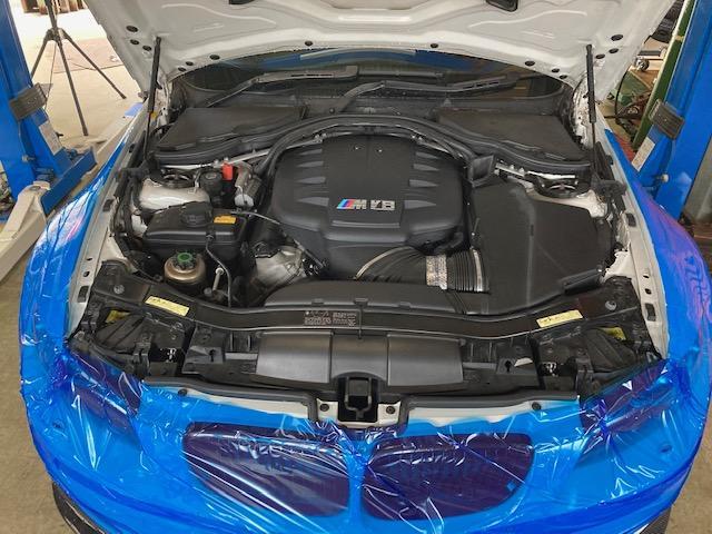 BMW　E92　M3　スロットルアクチュエーター交換　広島市　安佐北区　三入　シグナル　エンジン吹けない　チェックランプ点灯　エンジン調子悪い　エンジン不調