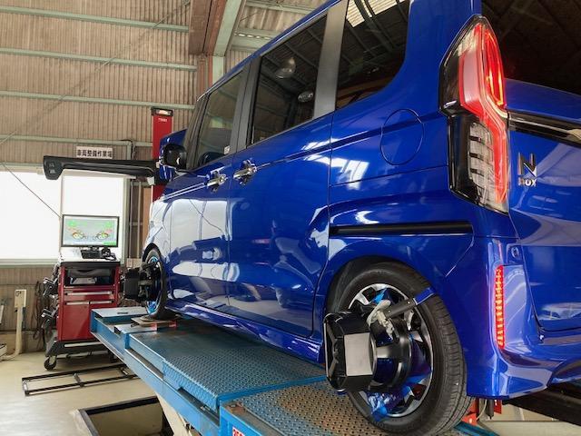 JF3 N-BOX 車高調取付け ブッシュIG締め直し 4輪 JF3 N-BOX 車高調取付け ブッシュIG締め直し 4輪
