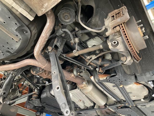 ＧＲＳ２００　クラウン　ＫＹＢ　エクステージサスペンションキット取付け　ブッシュ１Ｇ締め直し　４輪アライメント調整　ヘッドライト光軸調整　【広島市　安佐北区　三入　シグナル　カヤバ　ダウンサス取付け　車高調取付け　アライメント安い】