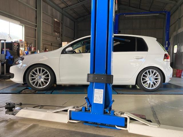 フォルクスワーゲン ゴルフⅥ 車高調取付け ブッシュ1G締め フォルクスワーゲン ゴルフⅥ 車高調取付け ブッシュ1G締め