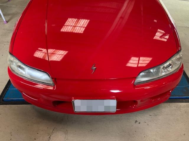 S15シルビア ヘッドライト交換 社外ヘッドライト取付け 光軸 S15シルビア ヘッドライト交換 社外ヘッドライト取付け 光軸