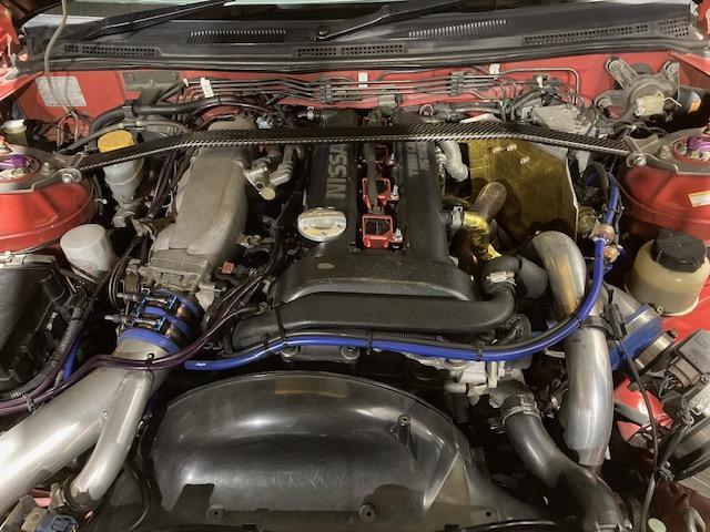 Ｓ１５シルビア　ＮＶＣＳ交換　可変バルタイ　異音　ガラガラ音　ＳＲ２０【広島市　安佐北区　安佐南区　西区　東区　南区　中区　安芸区　佐伯区　安芸高田　東広島　西条　呉　西条　三原　山口　島根　岩国　周南　浜田　益田　Ｓ１４　アライメント】