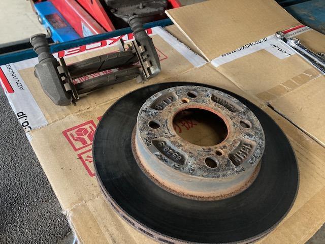 MK53S スペーシアカスタム ブレーキローター交換 ブレーキ MK53S スペーシアカスタム ブレーキローター交換 ブレーキ