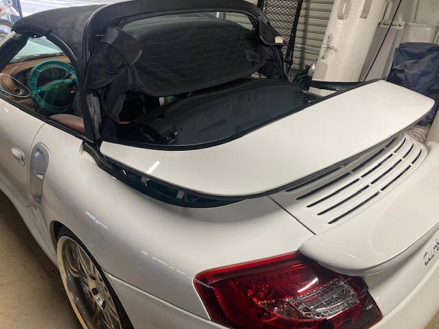ポルシェ 996 911ターボS カブリオレ ソフトトップ開閉 ポルシェ 996 911ターボS カブリオレ ソフトトップ開閉