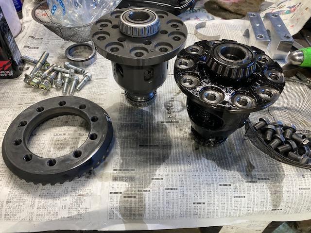 NB6C ロードスター オープンデフからトルセンデフへ交換 前編