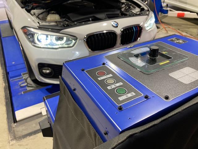 ＢＭＷ　Ｆ２０　１１８ｄ　ビルシュタインＢ１２プロキット取付け　ブッシュ１Ｇ締め直し　４輪アライメント調整　光軸調整【輸入車整備広島　輸入車修理広島　安佐北区　安佐南区　西区　東区　南区　中区　安芸区　安芸高田　佐伯区　山口　島根　周南】