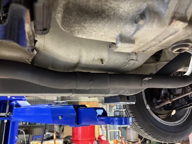 Ｃ３３　ローレル　ワンオフマフラー製作　マフラー加工　マフラーかさ上げ【広島　ＴＩＧ溶接　チタン溶接　アルミ溶接　ステン溶接　安佐北区　安佐南区　西区　東区　南区　中区　安芸区　佐伯区　安芸高田　東広島　呉　山口　島根　岡山　福山】