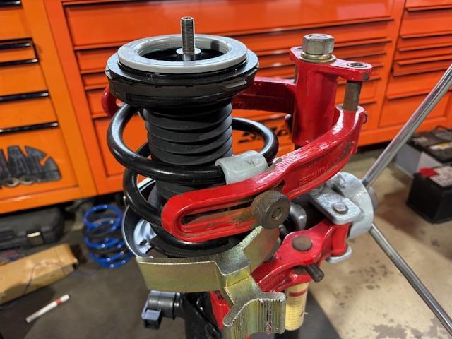 ＦＬ５　シビックタイプＲ　ダウンサス取付け　ブッシュ１Ｇ締め直し　４輪アライメント調整　光軸調整【広島　安佐北区　安佐南区　西区　東区　南区　中区　安芸区　佐伯区　安芸高田　東広島　西条　呉　三原　福山　岡山　山口　島根　鳥取】　