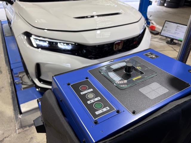 ＦＬ５　シビックタイプＲ　ダウンサス取付け　ブッシュ１Ｇ締め直し　４輪アライメント調整　光軸調整【広島　安佐北区　安佐南区　西区　東区　南区　中区　安芸区　佐伯区　安芸高田　東広島　西条　呉　三原　福山　岡山　山口　島根　鳥取】　