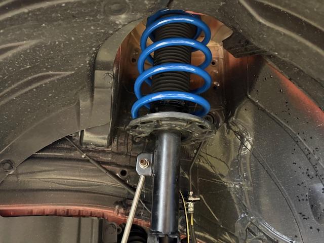 ＷＥＢ３Ｓ　フロンクス　ダウンサス取付け　ブッシュ１Ｇ締め　４輪アライメント調整　光軸調整【広島　安佐北区　安佐南区　西区　東区　南区　中区　安芸区　佐伯区　安芸高田　東広島　西条　呉　三原　福山　岡山　山口　島根　アライメント安い】