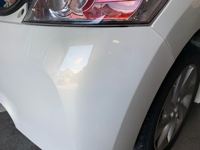 トヨタ　ｂB　QNC20のリヤバンパーの傷修理 鈴鹿