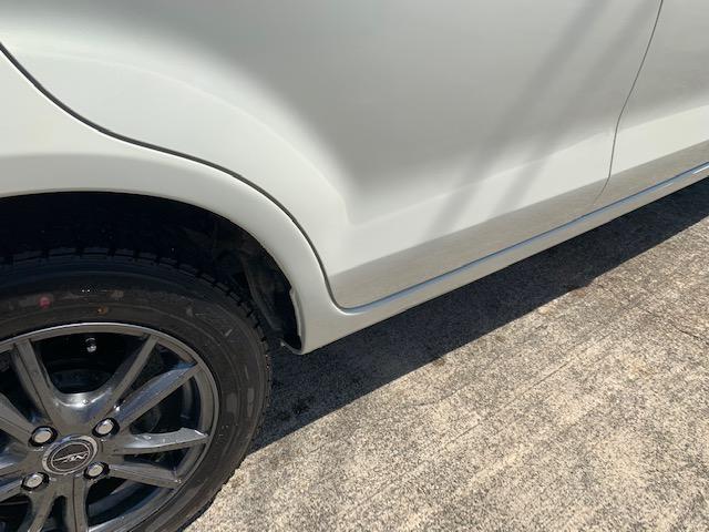 トヨタ　パッソ　ＮＧＣ30の左リアクォーターパネルの凹み傷修理