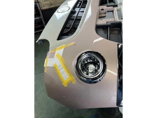 ダイハツ　ムーブキャンバス　クリアランスソナー取り付け　