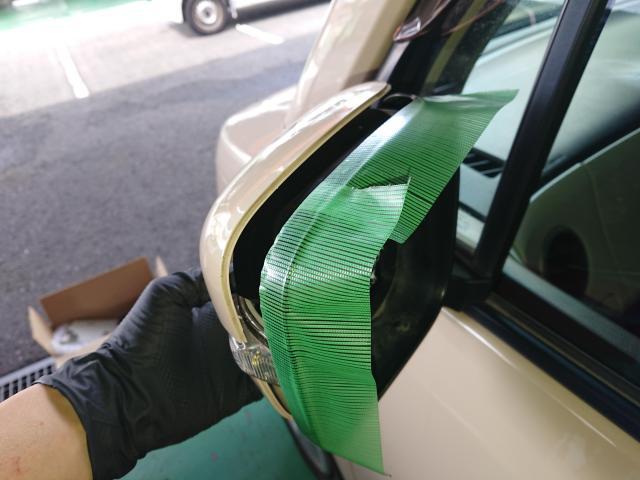 スズキ ＭＲワゴン MF33S 左ドアウィンカー交換 堺市 美原区