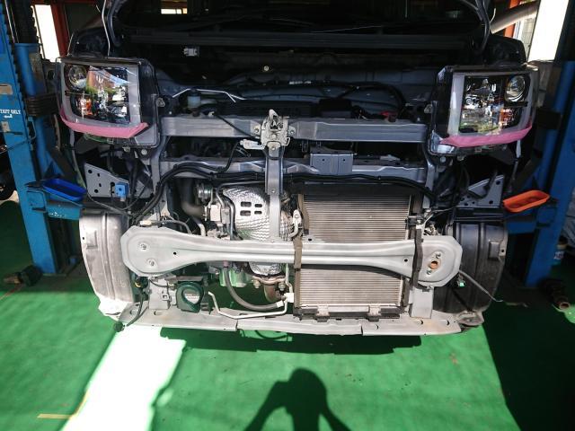 ダイハツ ウェイク LA700S グリル交換 ホーン取付　堺市　美原区