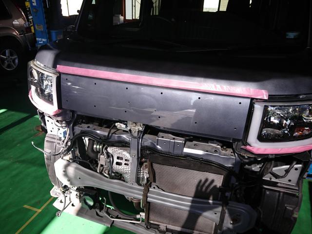 ダイハツ ウェイク LA700S グリル交換 ホーン取付　堺市　美原区