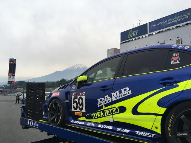 スーパー耐久　富士24Hレースサポート　東和インテックレーシング　WRX　STI