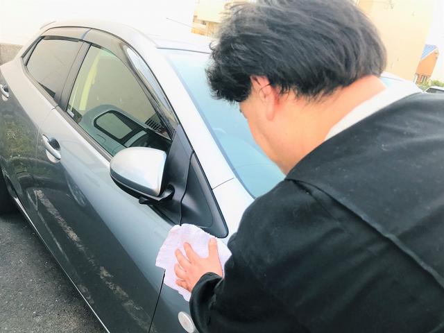 お預かりした際は、洗車サービス※メニューにより異なります