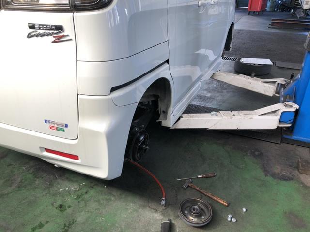 スズキ　スペーシアカスタム　車検整備　名古屋市中川区