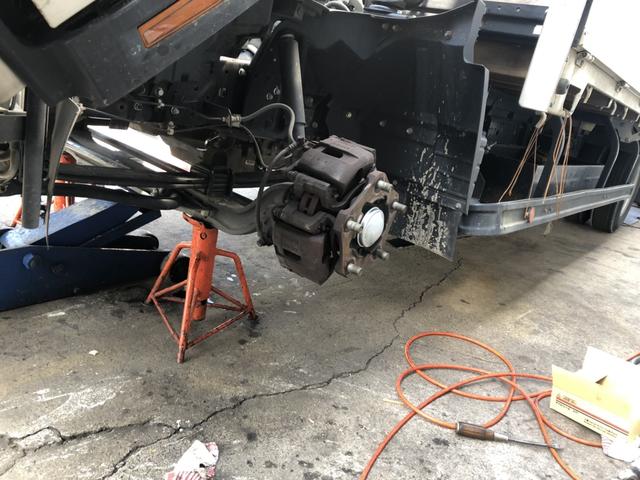 三菱ふそう　キャンター　車検整備　名古屋市中川区