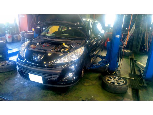 プジョー　207　車検整備　名古屋市中川区