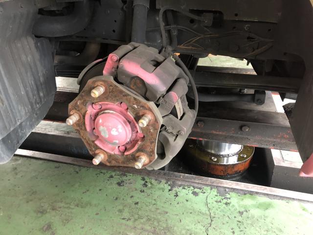 三菱ふそう　ローザ　スクールバス　車検整備　名古屋市中川区