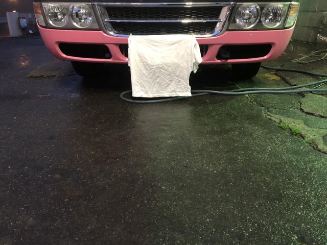 三菱ふそう　ローザ　スクールバス　車検整備　名古屋市中川区