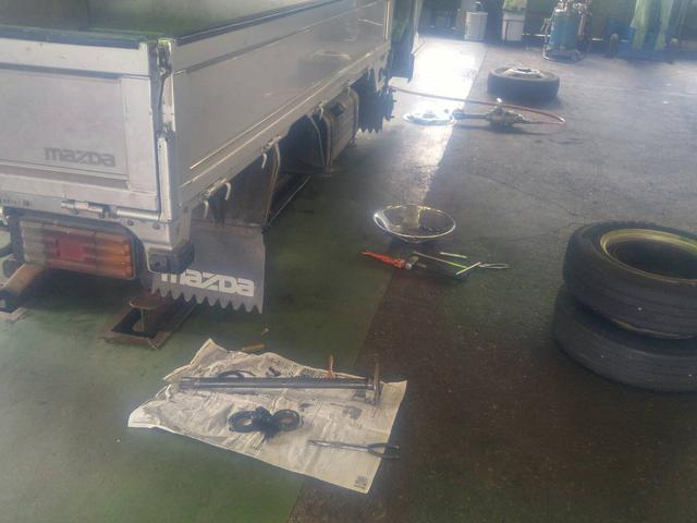 マツダ　タイタントラック　車検整備　名古屋市中川区