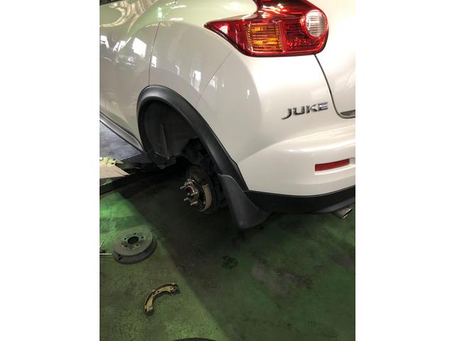 ニッサン　ジューク　車検整備　名古屋市中川区