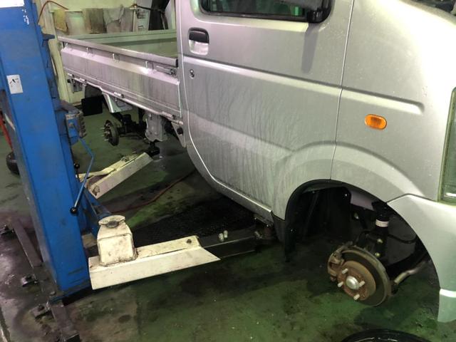 スズキ　キャリイトラック　車検整備　名古屋市中川区