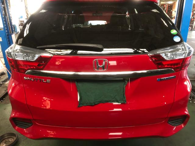 ホンダ　シャトル　車検整備　名古屋市中川区