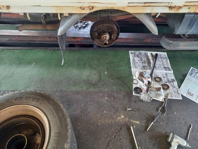 三菱ふそう キャンター 車検整備 名古屋市中川区