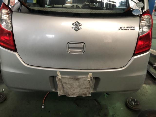 スズキ　アルト　車検整備　名古屋市中川区