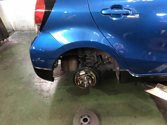 トヨタ　アクア　車検整備　名古屋市中川区