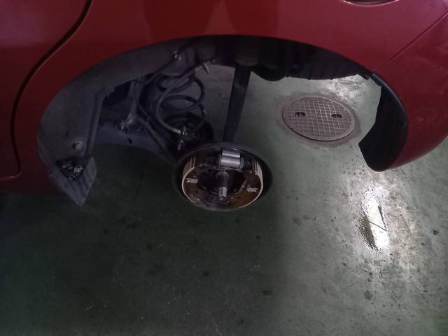 日産　ノート　車検整備　名古屋市中川区