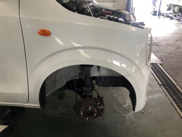 スズキ　アルト　車検整備　名古屋市中川区