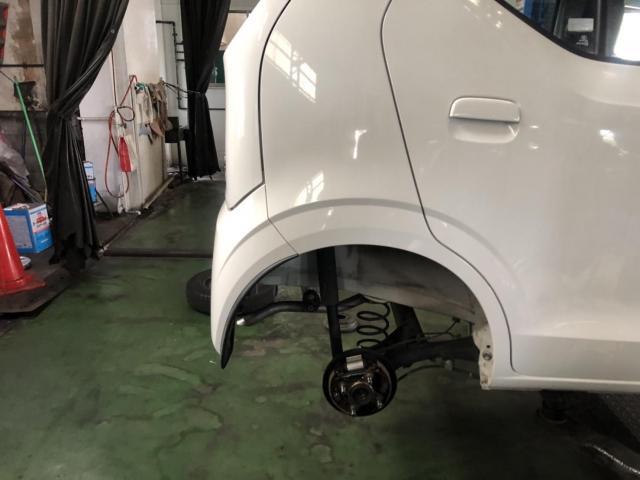 スズキ　アルト　車検整備　名古屋市中川区