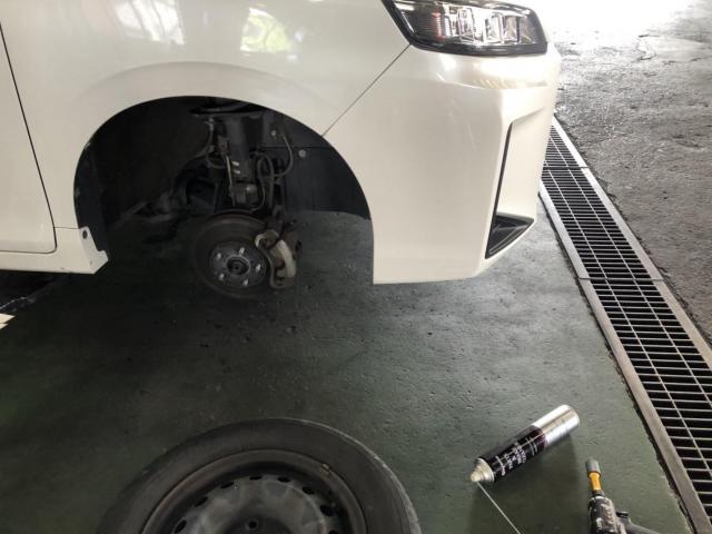 トヨタ　ヴォクシー　車検整備　名古屋市中川区