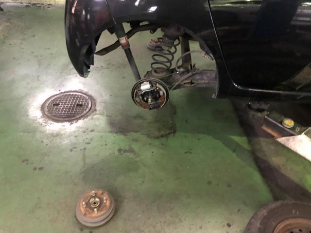 ダイハツ　エッセ　車検整備　名古屋市中川区