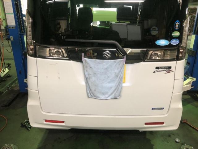 スズキ　スペーシア　　車検整備　名古屋市中川区