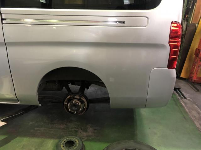 ニッサン　NV350キャラバン　車検整備　名古屋市中川区