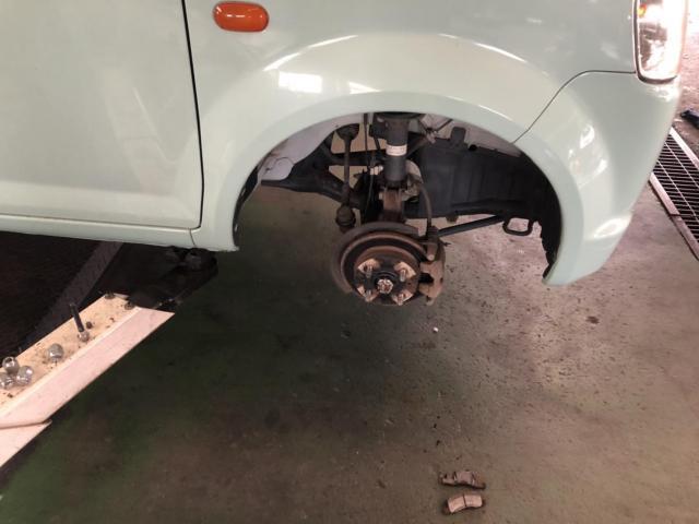 ニッサン　オッティ　車検整備　名古屋市中川区