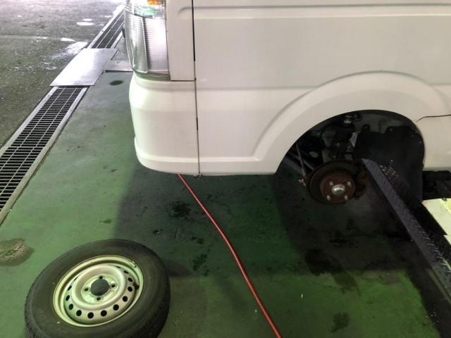 スズキ　キャリィトラック　車検整備　名古屋市中川区