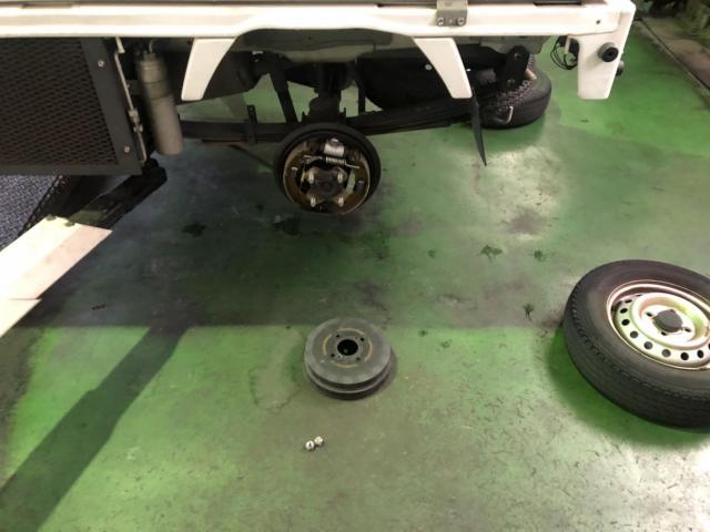 スズキ　キャリィトラック　車検整備　名古屋市中川区