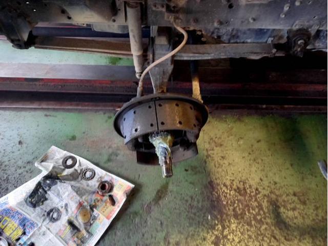 三菱ふそう　ファイター　車検整備　名古屋市中川区　
