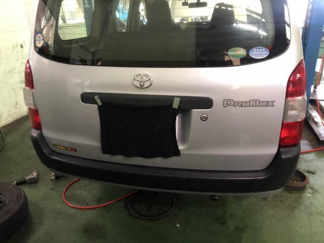 トヨタ　プロボックス　車検整備　名古屋市中川区