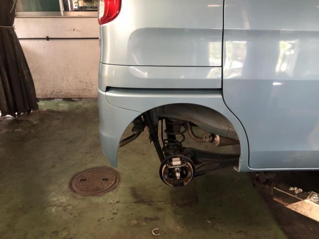 スズキ　スペーシア　車検整備　名古屋市中川区