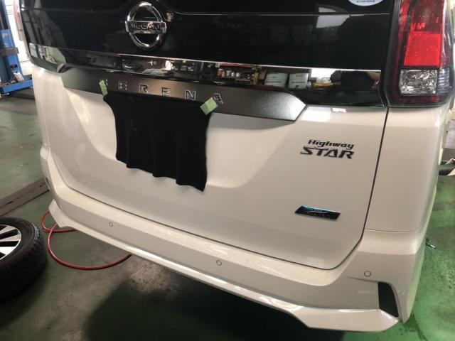 ニッサン　セレナハイブリッド　車検整備　名古屋市中川区
