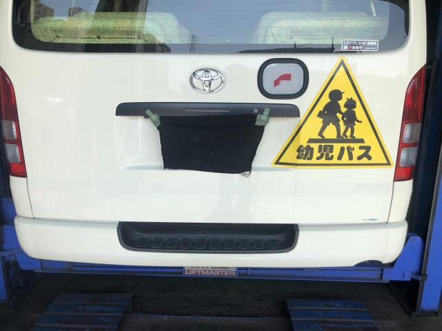 トヨタ　ハイエース　スクールバス　車検整備　名古屋市中川区