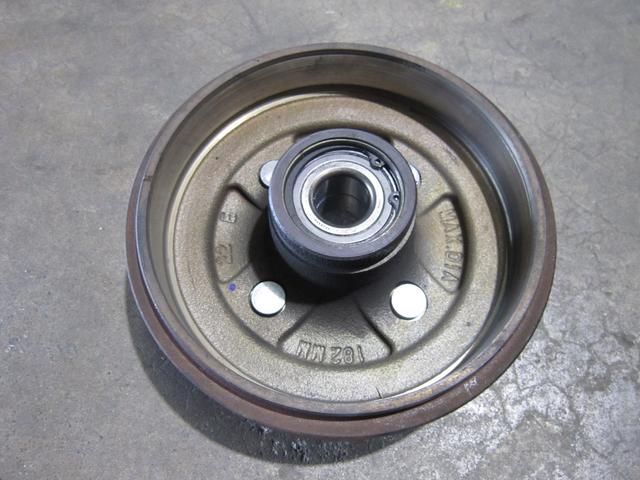 スズキ　ラパン　ＨＥ22Ｓ　走行中ゴーゴー音　リヤハブベアリング交換